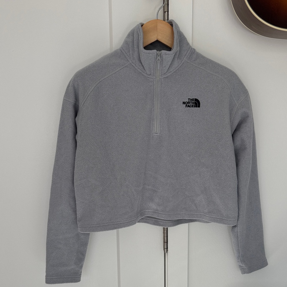 The North Face Gray Fleece Pullover